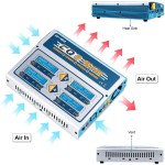EV-PEAK CQ3 Four-channel Independent Output 6S 100W Multi-functional Balanced Charger for UAV for RC Plane,RC Car,RC Boat